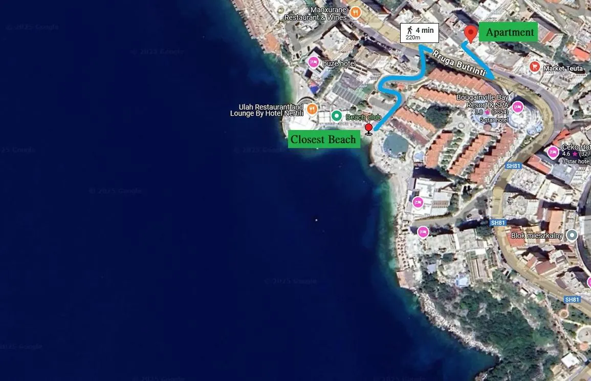 Spring Sea View Apartment Sarande Albania